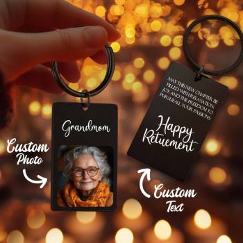 Personalisierter Foto-schlüsselanhänger, Beileidsgeschenk, Verlust Der Mutterliebe, Erinnerungsgeschenk Für Den Verlust Der Großmutter - ihrenamenskettede