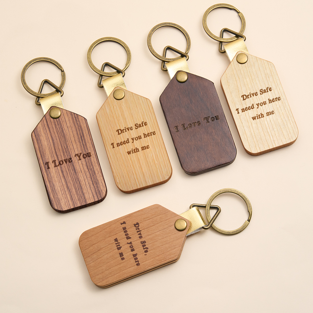 Personalisierter Schlüsselanhänger Mit Gravur, Foto-schlüsselanhänger Mit Gravierter Hülle, Personalisierter Holz-schlüsselanhänger Mit Foto – Das Perfekte Geschenk Für Papa - namenecklacede