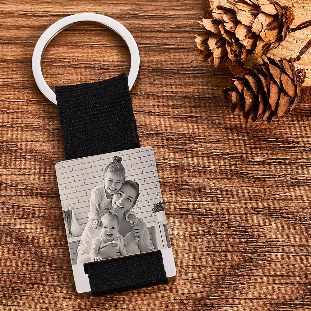 Personalisierter Kalender-schlüsselanhänger Mit Fotogravur, Geschenk Für Mutterpaare - ihrenamenskettede