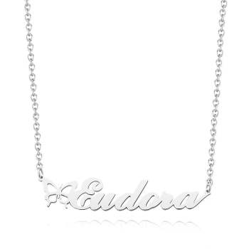 Personalisierte Namenskette Mit Schmetterling, Individuelle Hübsche Namenskette, Einzigartiges Geschenk Für Sie - ihrenamenskettede