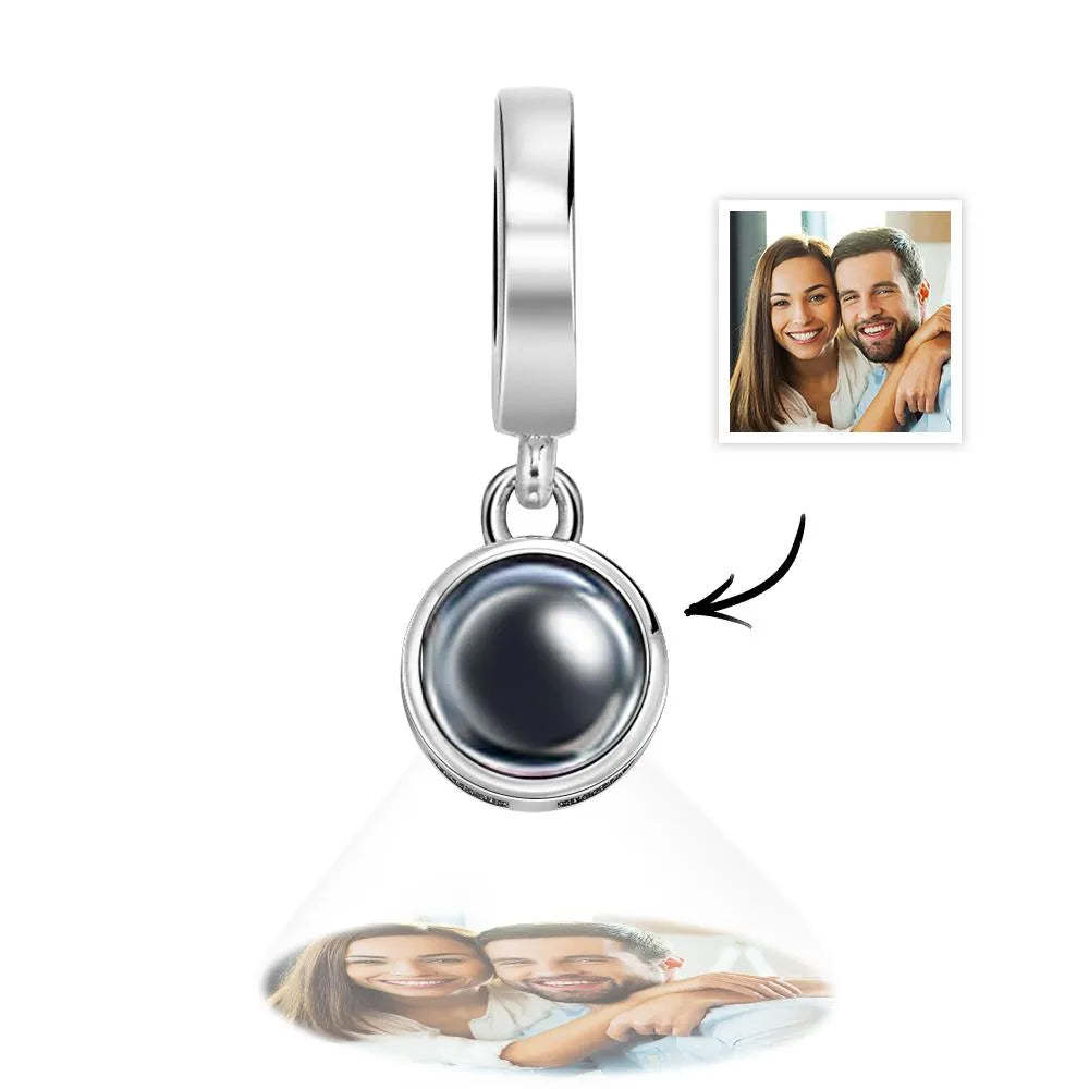 Projektionsarmbänder Aus Edelstahl, Individuelle Projektionsarmbänder, Gewebte Fotoarmbänder, Erinnerungsgeschenke - ihrenamenskettede