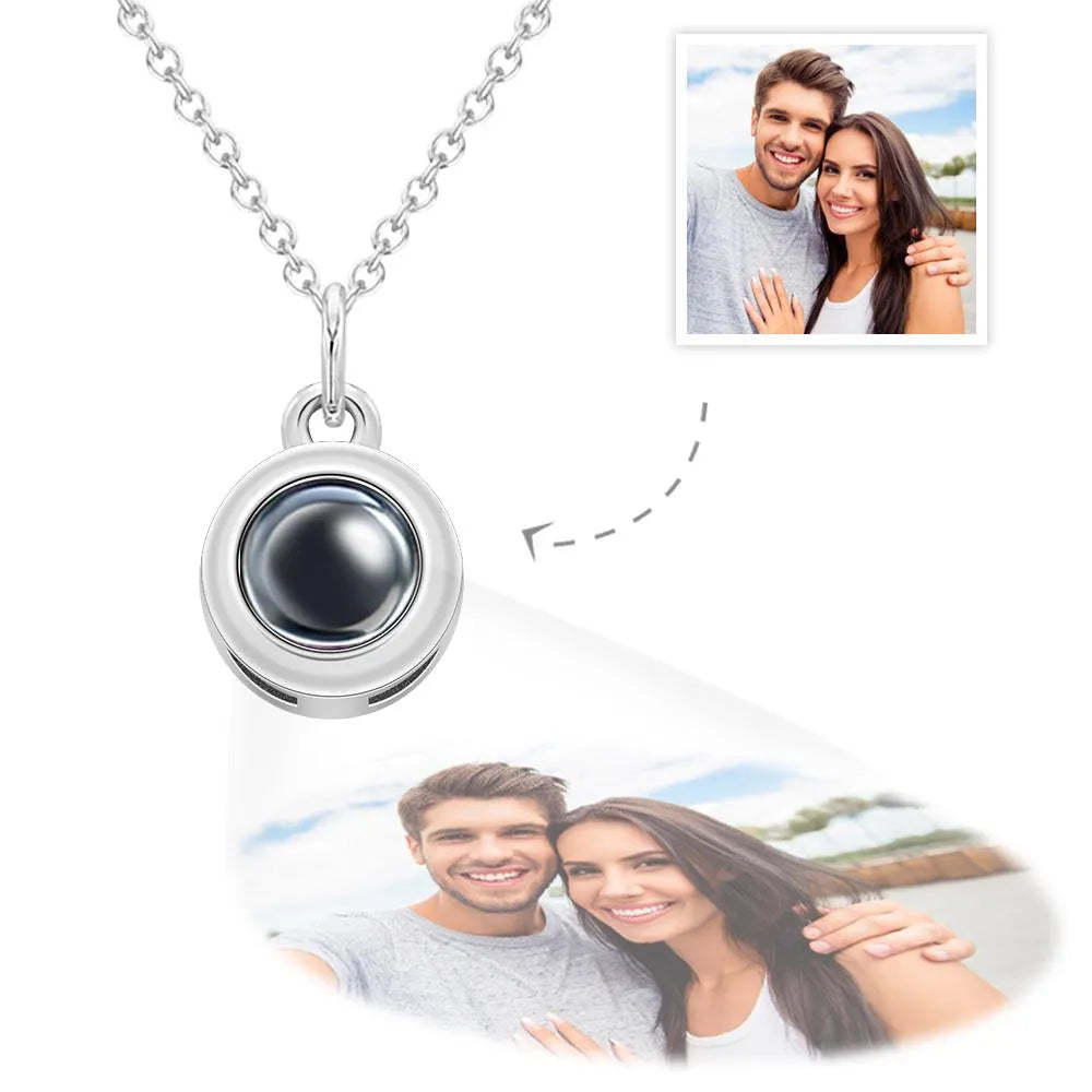 Projektionsarmbänder Aus Edelstahl, Individuelle Projektionsarmbänder, Gewebte Fotoarmbänder, Erinnerungsgeschenke - ihrenamenskettede
