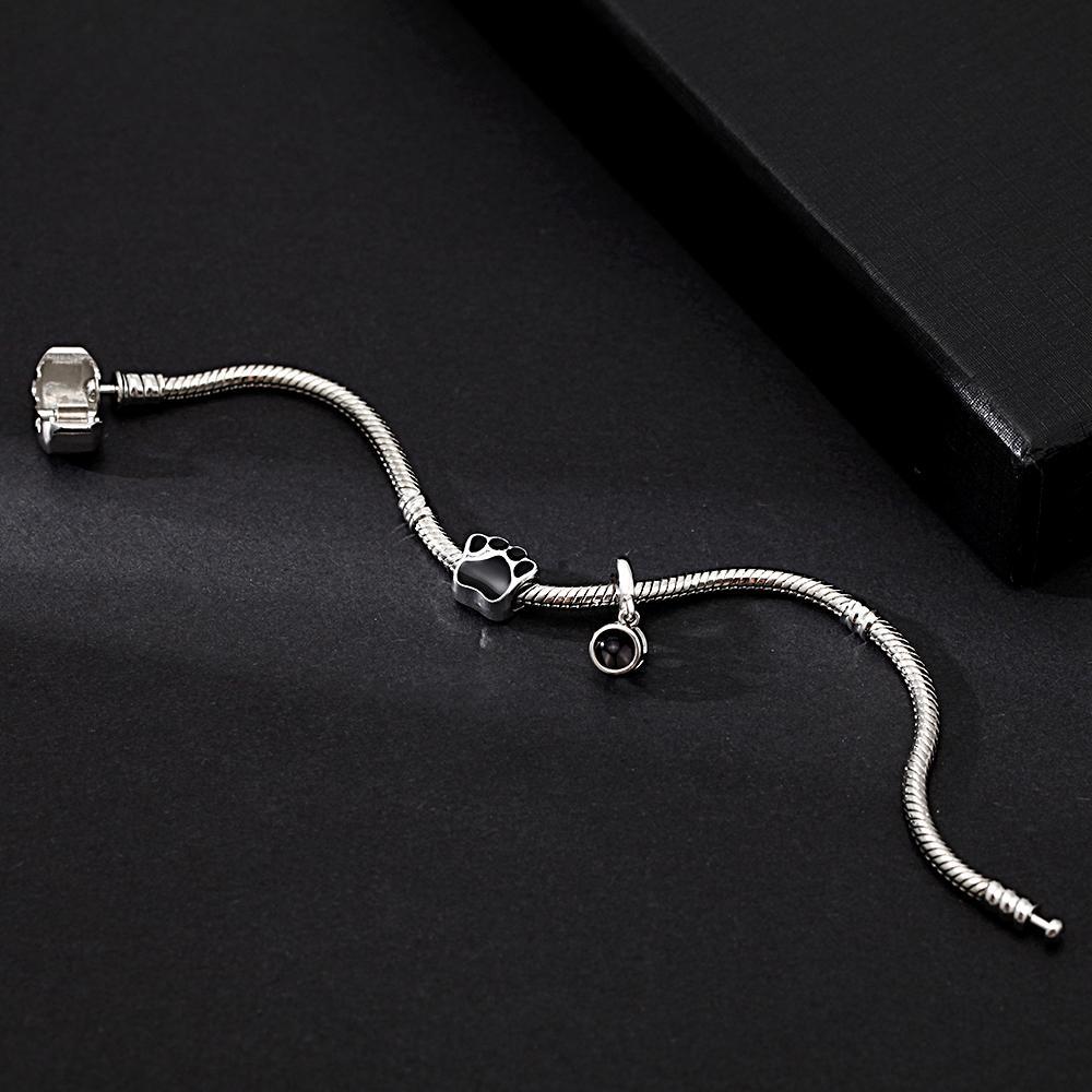 Personalisiertes Bildprojektionsarmband Mit Niedlichen Ornamenten, Das Beste Geschenk Für Sie - ihrenamenskettede