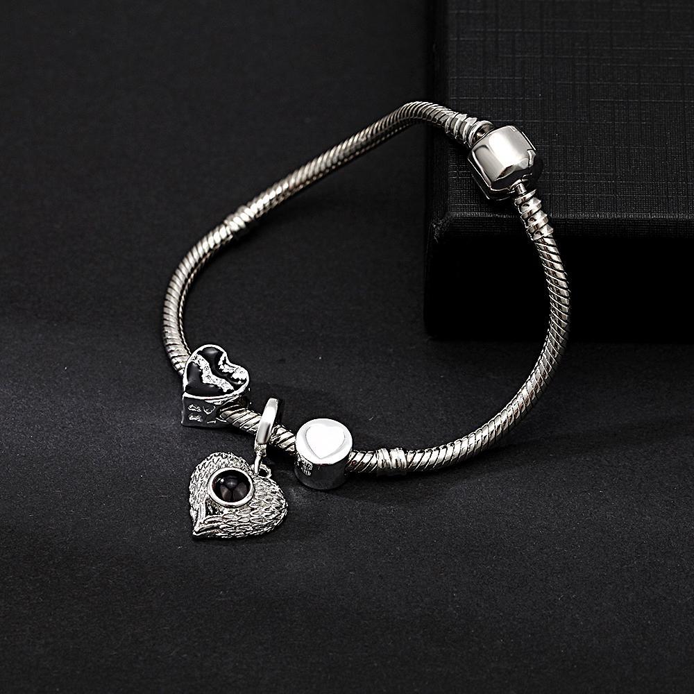 Personalisiertes Bildprojektionsarmband Mit Niedlichen Ornamenten, Das Beste Geschenk Für Sie - ihrenamenskettede