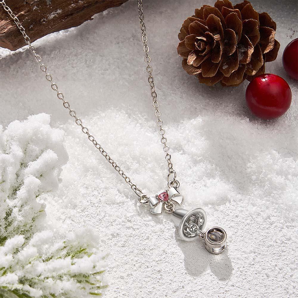Personalisierte Projektionskette Weihnachtsglocken - Unikat - NameNecklace