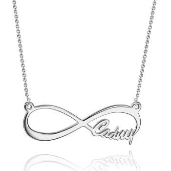Infinity Name Halskette Geschenke Für Sie Silber