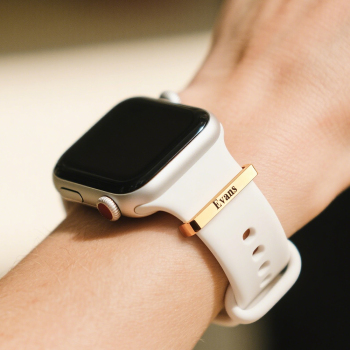 Personalisierter Uhrenarmband-Namensanhänger, individuelles Geschenk für sie, Apple-Watch-Charms-Accessoires, Geschenk für Freundin, Weihnachtsgeschenk, Muttertag - namenecklacede