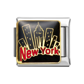 New York Tower Silber Italienischer Charm Für Italienische Charm-armbänder Composable Link - ihrenamenskettede