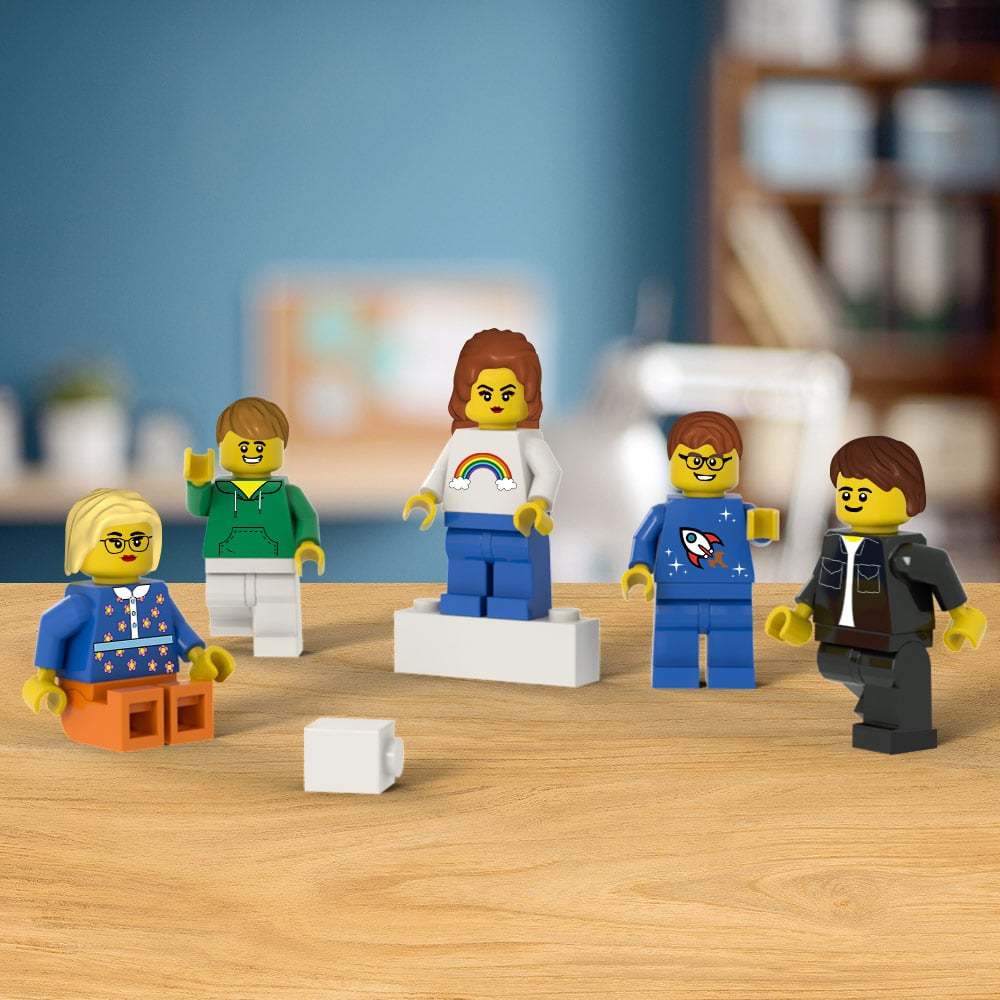 Benutzerdefinierte Minifiguren, Personalisierte Minifiguren, Erstellen Sie Ihre Eigenen Minifiguren - ihrenamenskettede