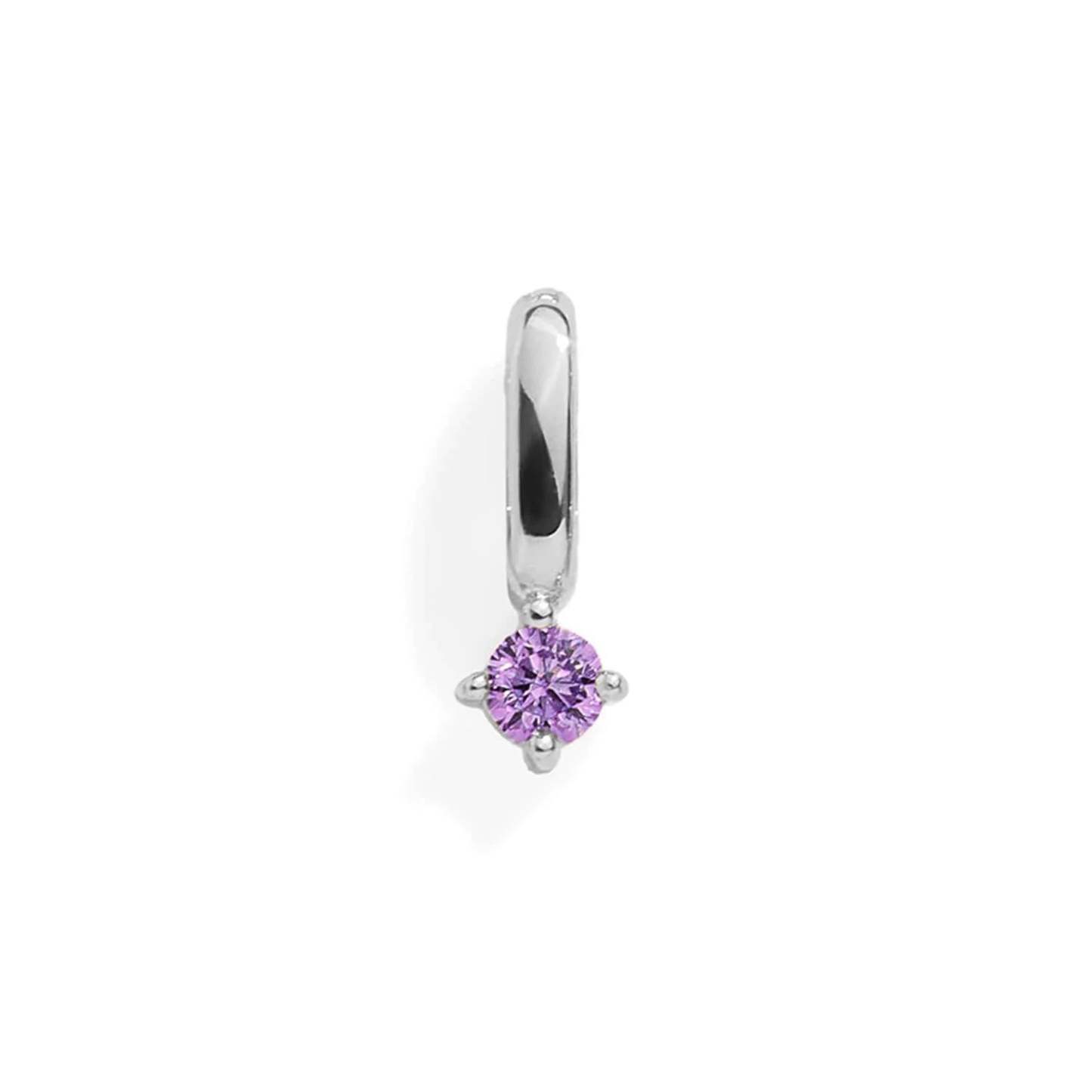 Amethyst-anhänger – Silber - ihrenamenskettede