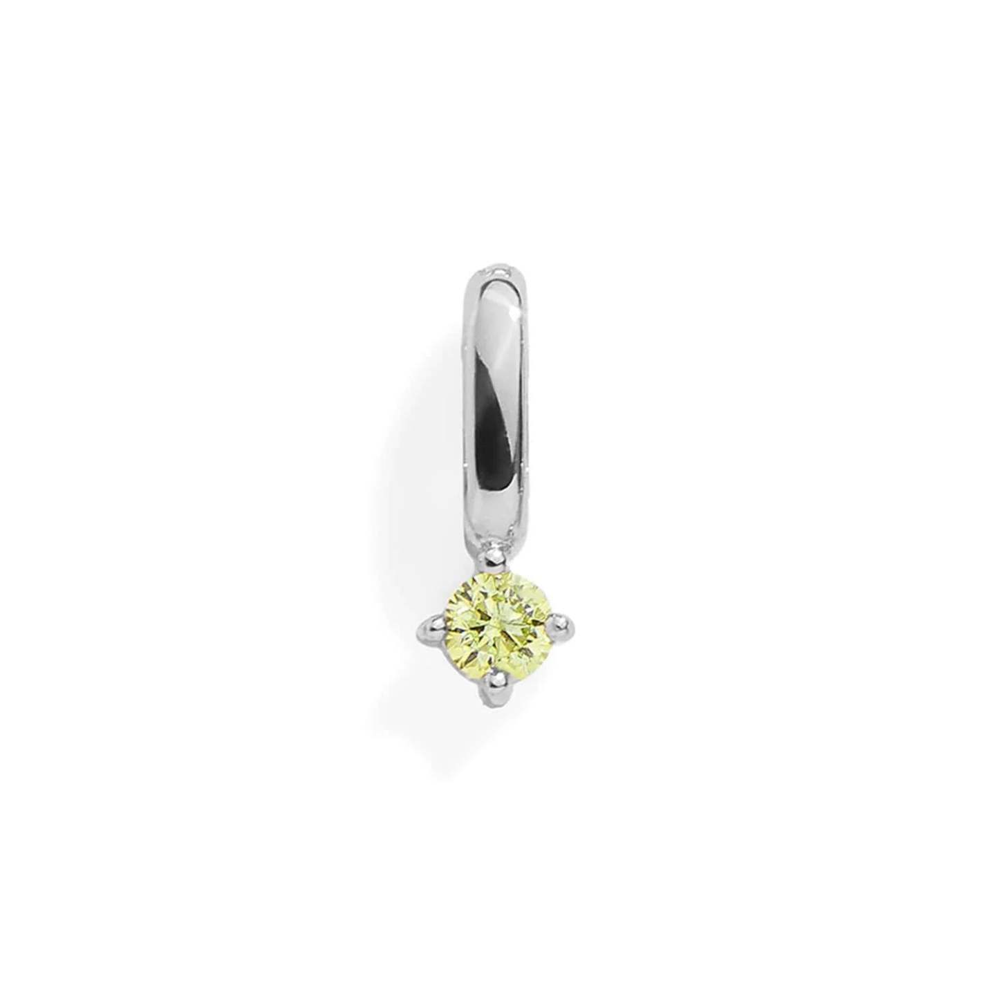 Peridot-anhänger – Silber - ihrenamenskettede