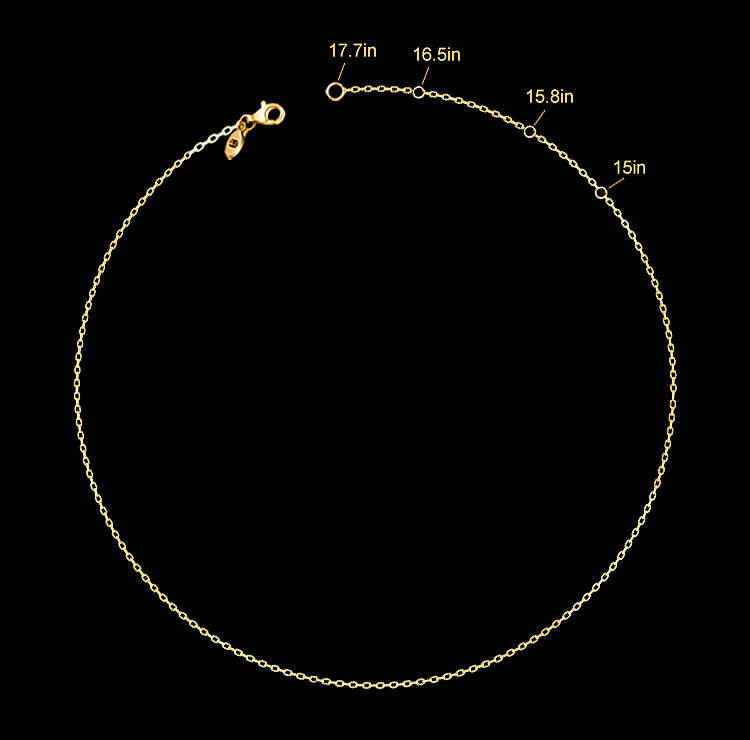 Personalized Name Necklace 14k Gold Plated Silver