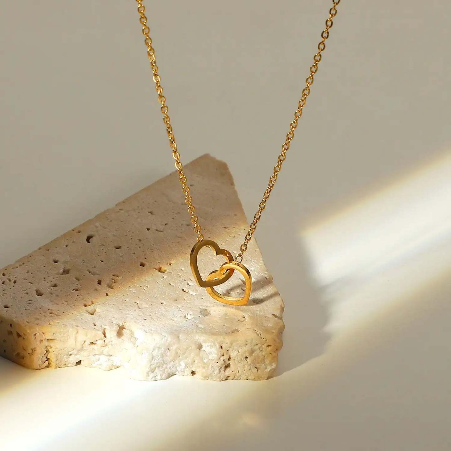 Personalisierte Herzkette Mit Eternal Rose Box, Personalisierte Namenskette Und Forever Rose Geschenkset, Herz-zu-herz-namenskette - namenecklacede