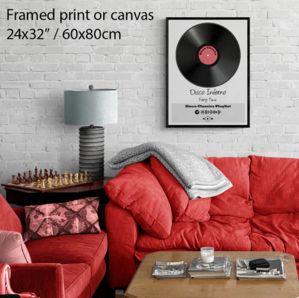 Personalisierter Vinyl-schallplatten-anhänger – Name Und Botschaft – Romantisches Valentinstagsgeschenk - namenecklacede