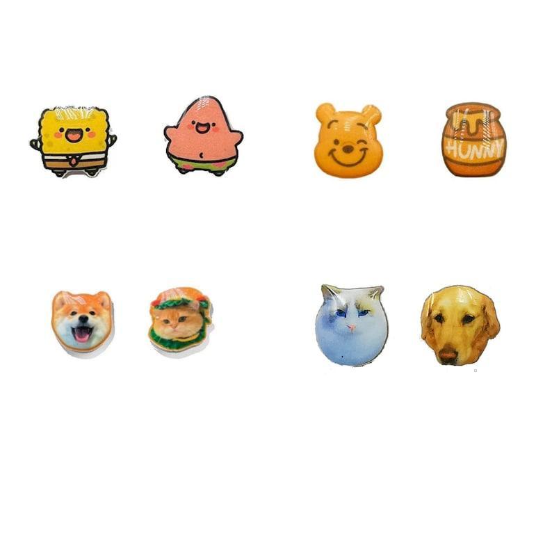 Personalisierte Bilder Apple Watch Charm, Apple Watch Band Ohrstecker, Uhrenarmband Pin, Geschenke Für Tierliebhaber, Personalisierte Erinnerungsgeschenke - namenecklacede