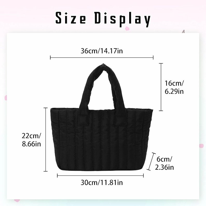 Personalisierte, Gesteppte Nylon-tragetasche Mit Namensaufdruck, Individuell Bestickte Schultasche Mit Floralen Details, Farbenfrohe Stepptasche Mit Individueller 3d-namensstickerei - namenecklacede