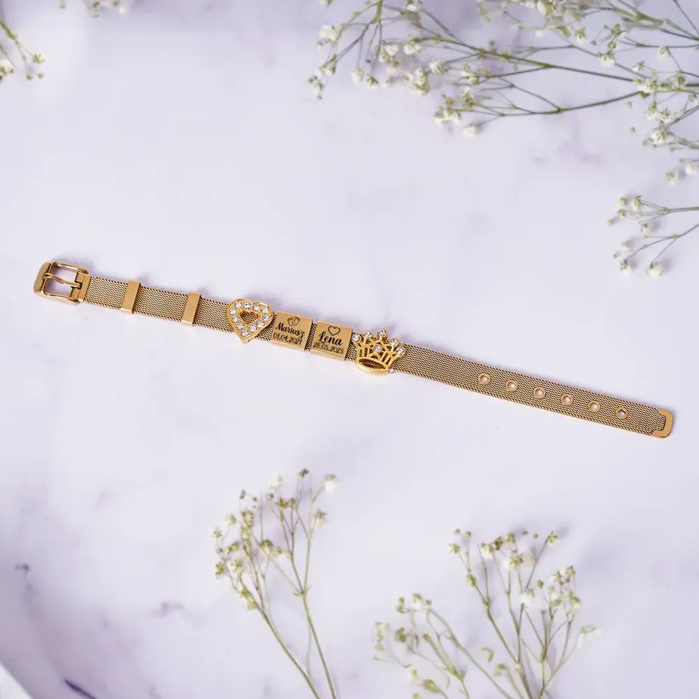 Personalisiertes Armband Mit Geburts- Und Jahrestagsdatum – Ein Bedeutungsvolles Familienarmband - namenecklacede