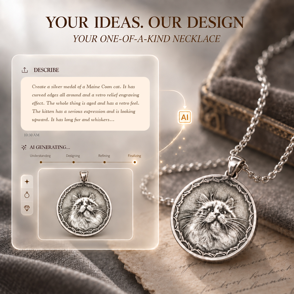 Custom Pure Silver Coin Necklace From Your Photo or Idea Turn Your Favorite Memory Into One-of-a-Kind Coin Necklace Gifts for Her