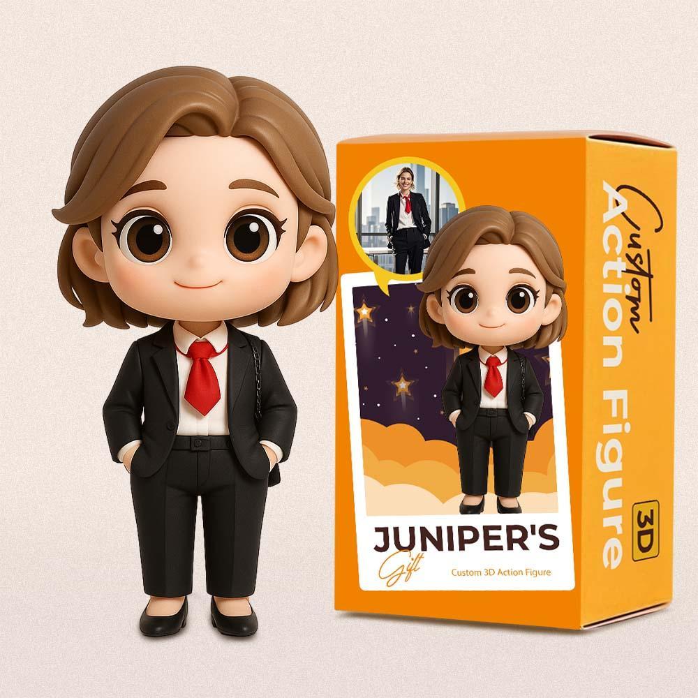 Custom 3D Action Figure from Photo Unique & Thoughtful Personalized Toy Custom Action Toy Gift for Boss