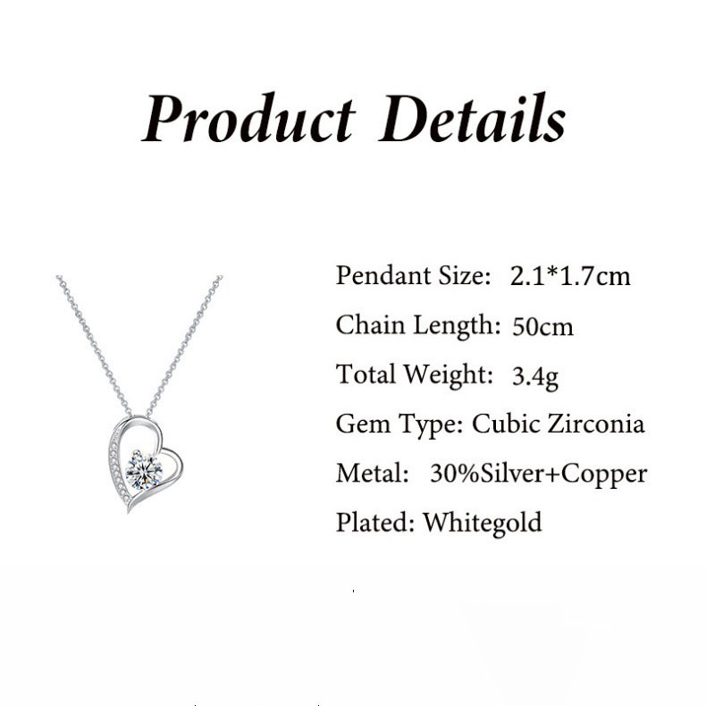 Mother's Day Gifts Preserved Real Rose with Sparkling Diamond To My Mom Necklace with Luxurious Preserved Real Rose Box and Message Card
