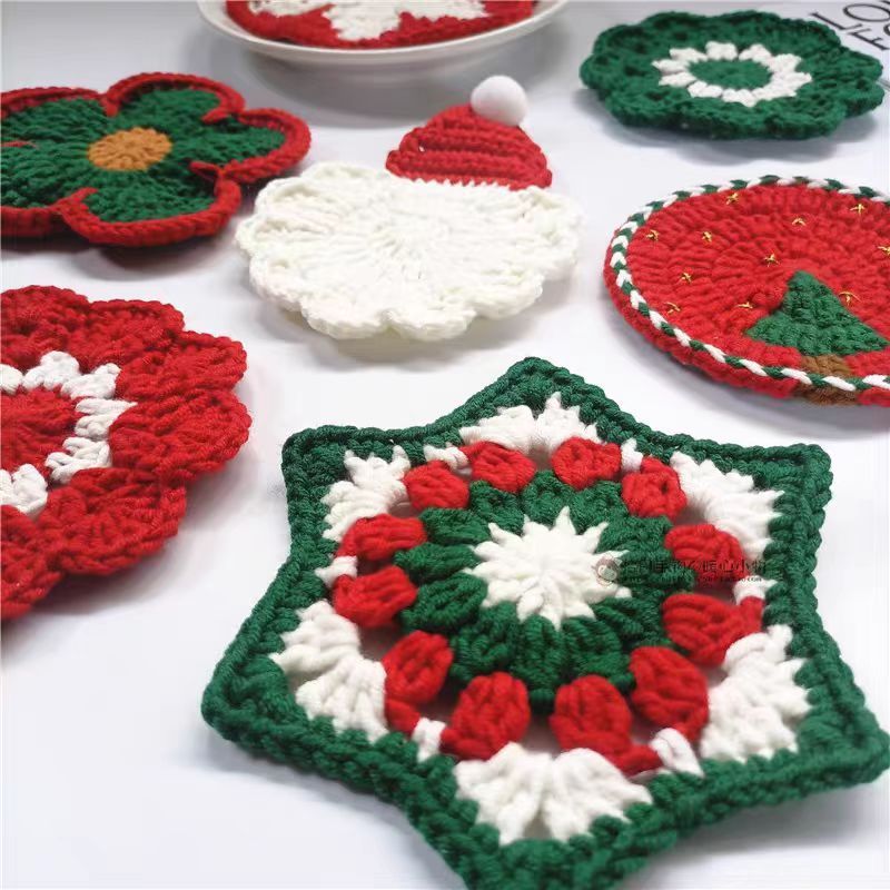 Christmas Coaster Collection Snowflakes, Apple & More Variety Christmas Themes Christmas Gifts