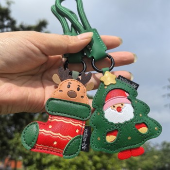 Santa Stocking and Christmas Tree Ornaments for Decoration
