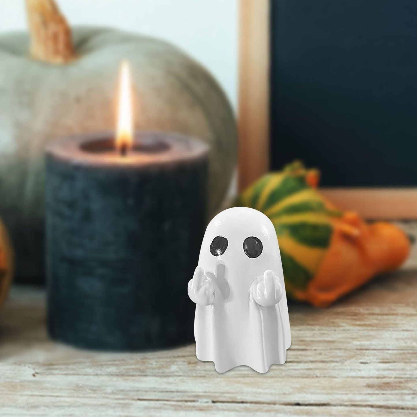 Halloween Spooky Little Ghost Ornament – Halloween Home & Party Ornament - namenecklace