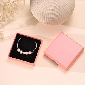 Personalized Initial Heart Bracelet Custom Letter Pearl Beaded Chain Gifts for Her