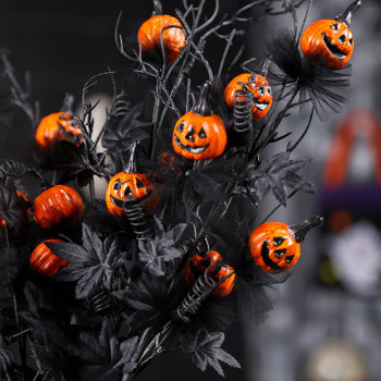 Halloween Spooky Bloom Halloween Floral Arrangement Haunted - namenecklace