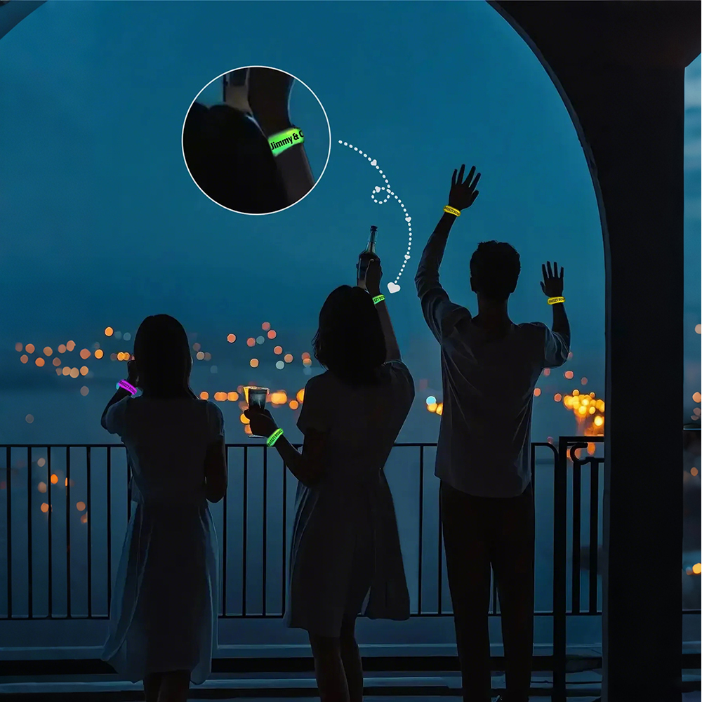 Custom Men's Photo Engraved Bracelet Personalized Luminous Watch Bracelet Anniversary Gifts for Him - soufeelus