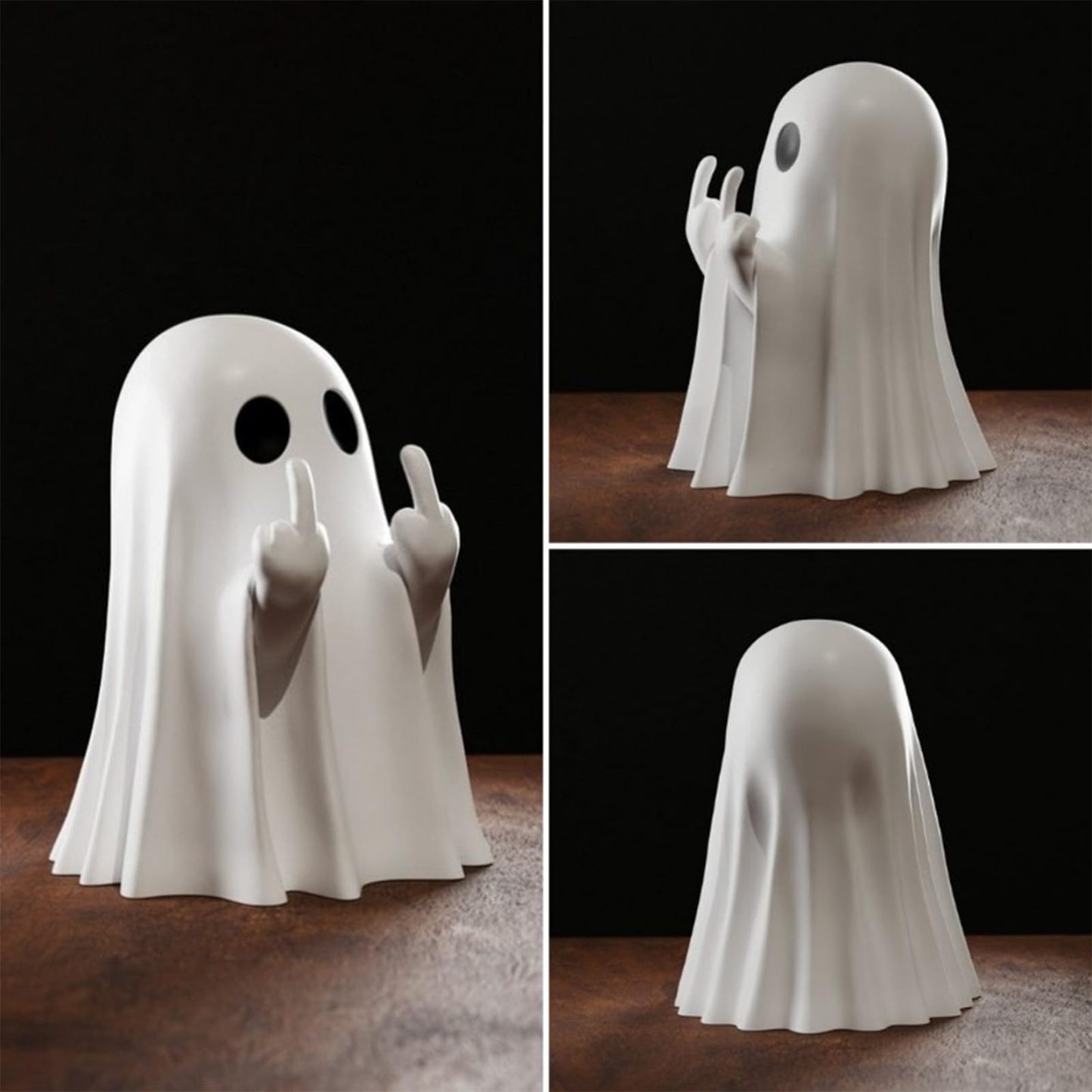 Halloween Spooky Little Ghost Ornament – Halloween Home & Party Ornament - namenecklace