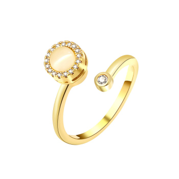 Spinning Fidget Ring for Anxiety Adjustable Anxiety Fidget Ring Anti-Anxiety Fidget Spinner Ring 