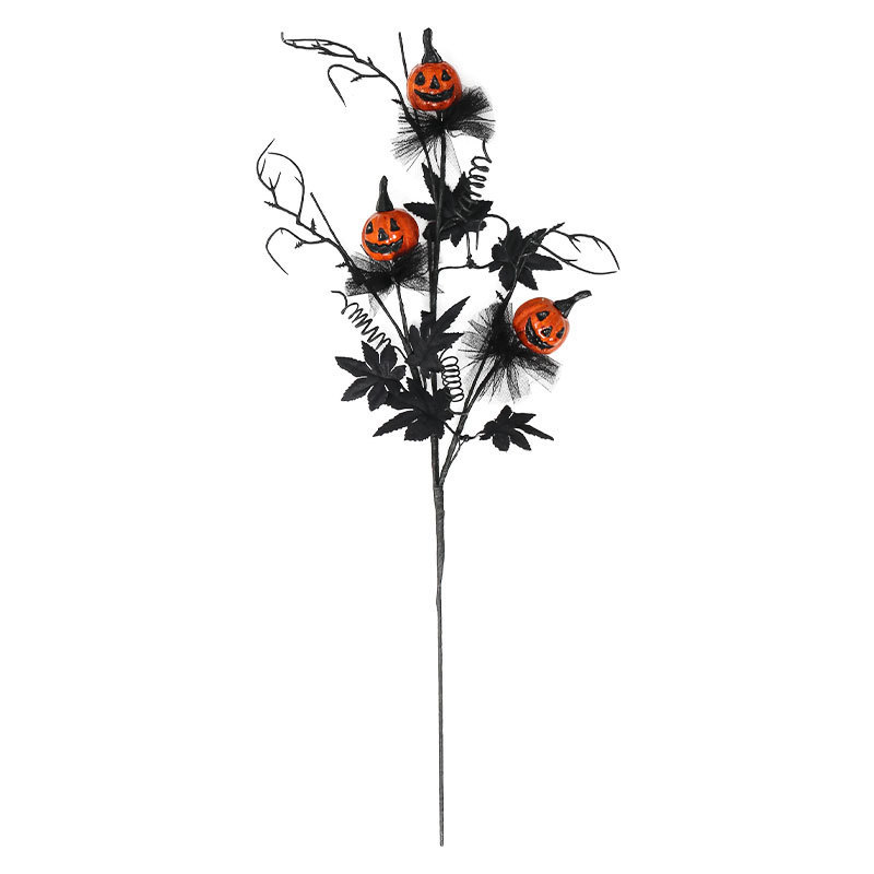 Halloween Spooky Bloom Halloween Floral Arrangement Haunted - namenecklace