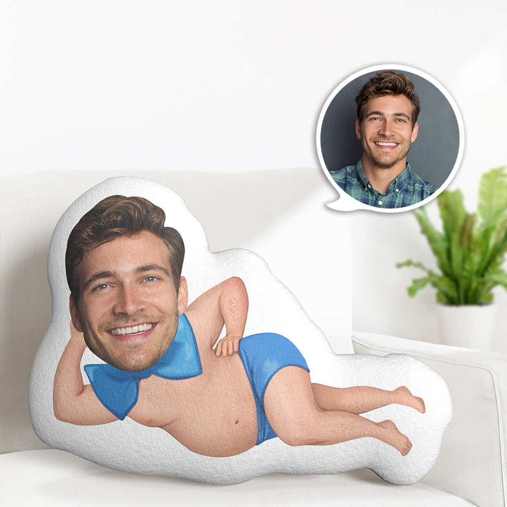 Custom Face Pillow Gag Boyfriend Photo Pillow MiniMe Doll Gifts for Her