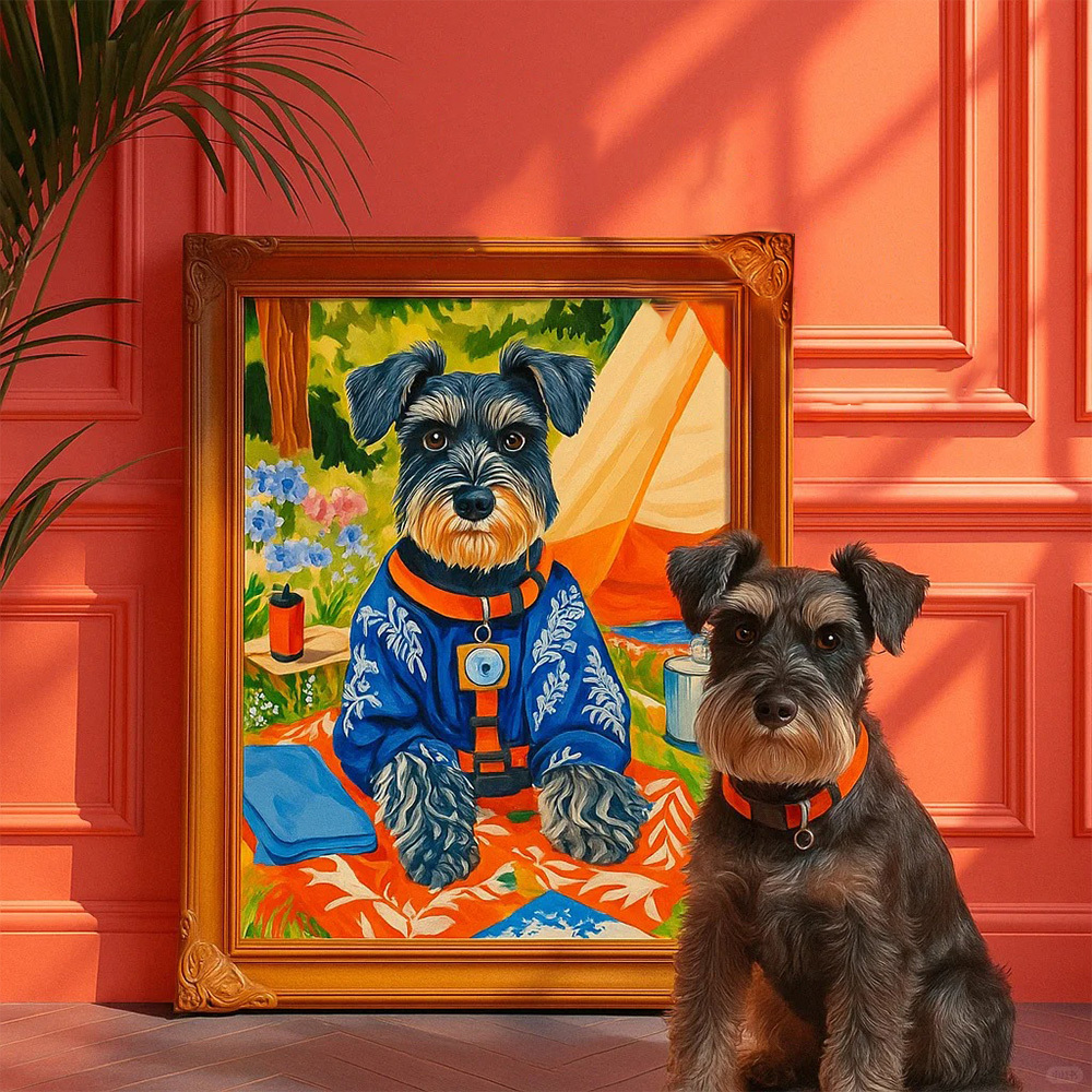 Custom Pet Dopamine Colors Art Posters Your Cat Dog Art Design Photo Home Decor