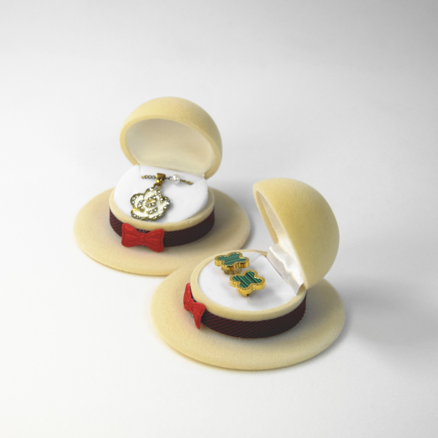 Hat-Shaped Gift Boxes Creative Hat Gift Box Set & Cowboy Hat and White Casual Cap Design for Special Occasions