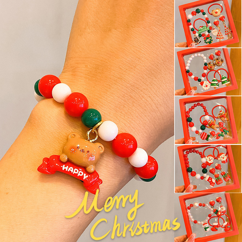 12 Different Christmas Jewelry Gift Sets Holiday Bracelet & Accessory Collection Festive Christmas Jewelry Box Christmas Jewelry Sets Christmas Gifts