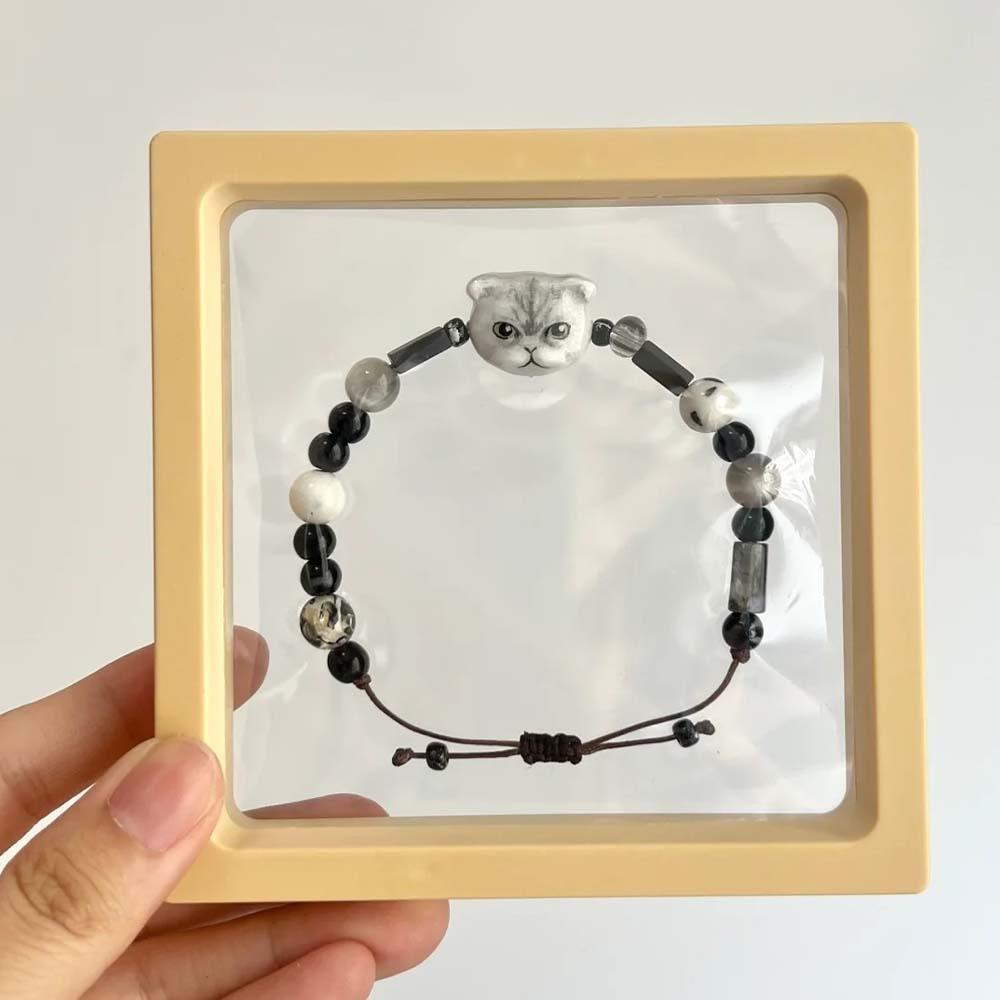 Custom Pet Stone Sculpture Clay Bracelet