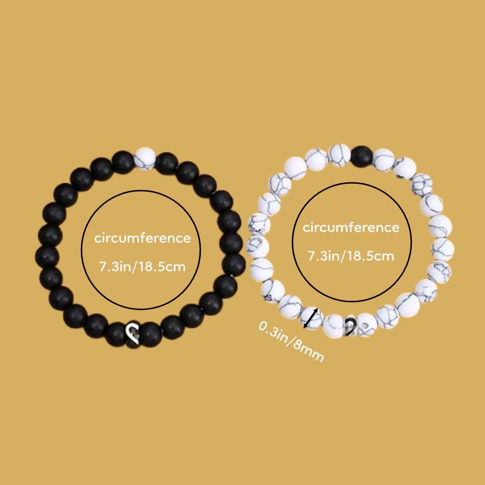 Matching Couple Ring Bracelets Gifts for Lover - NameNecklace