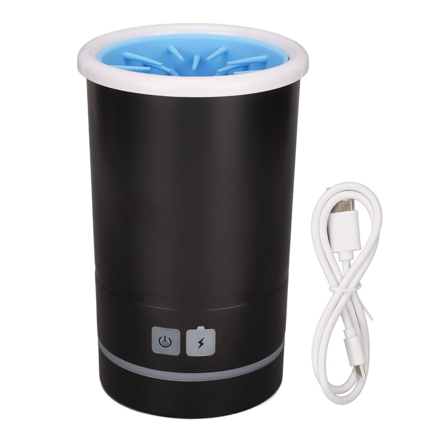 Automatic Pet Paw Cleaner Electric Dog Paw Cleaner Cup Rechargeable Dog Paw Washer with Soft Silicone Bristles