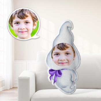Halloween Ghost Pillow Halloween Gifts Purple Bow Ghost Gift For Kid - Giftlab