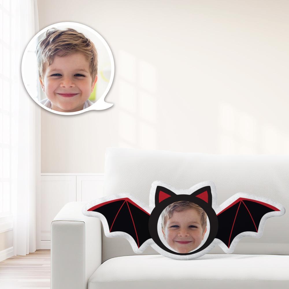 Shape Pillow Halloween Face Pillow Halloween Gifts Big-headed Bat Christmas Gifts For Kid - Giftlab