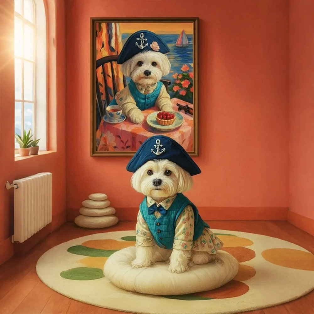 Custom Pet Dopamine Colors Art Posters Your Cat Dog Art Design Photo Home Decor