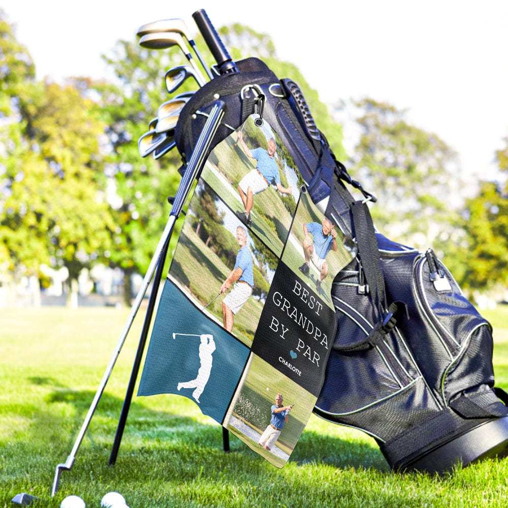 Printed Golf Towel Custom Golf Towel Sports Towel Gifts for Golf Lovers - GiftLab