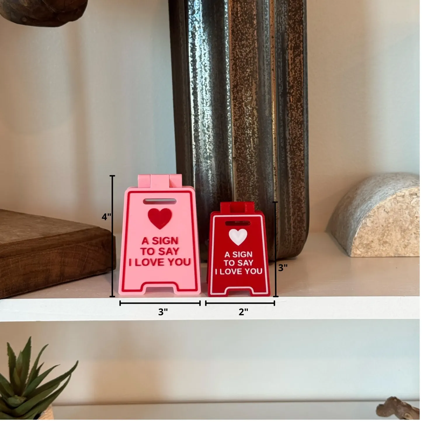 Cstom Text Mini Love Sign Desk Decor Personalized Engraved Love Sign Couple Romantic Desk Decor Valentine's Day Gifts