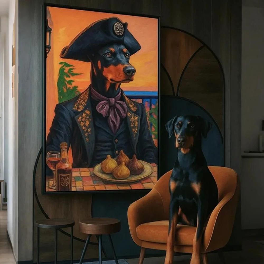 Custom Pet Dopamine Colors Art Posters Your Cat Dog Art Design Photo Home Decor