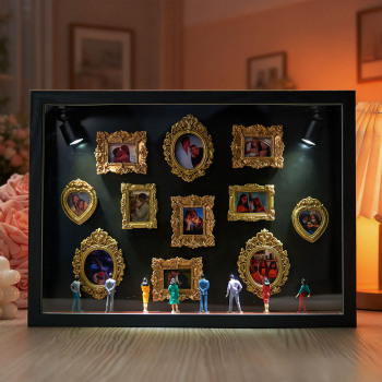 Museum of Us Frame Personalized Couples Gift for Her Cute Miniature Museum Gifts Meaningful Gift Valentine's Day Anniversary Gift - namenecklace