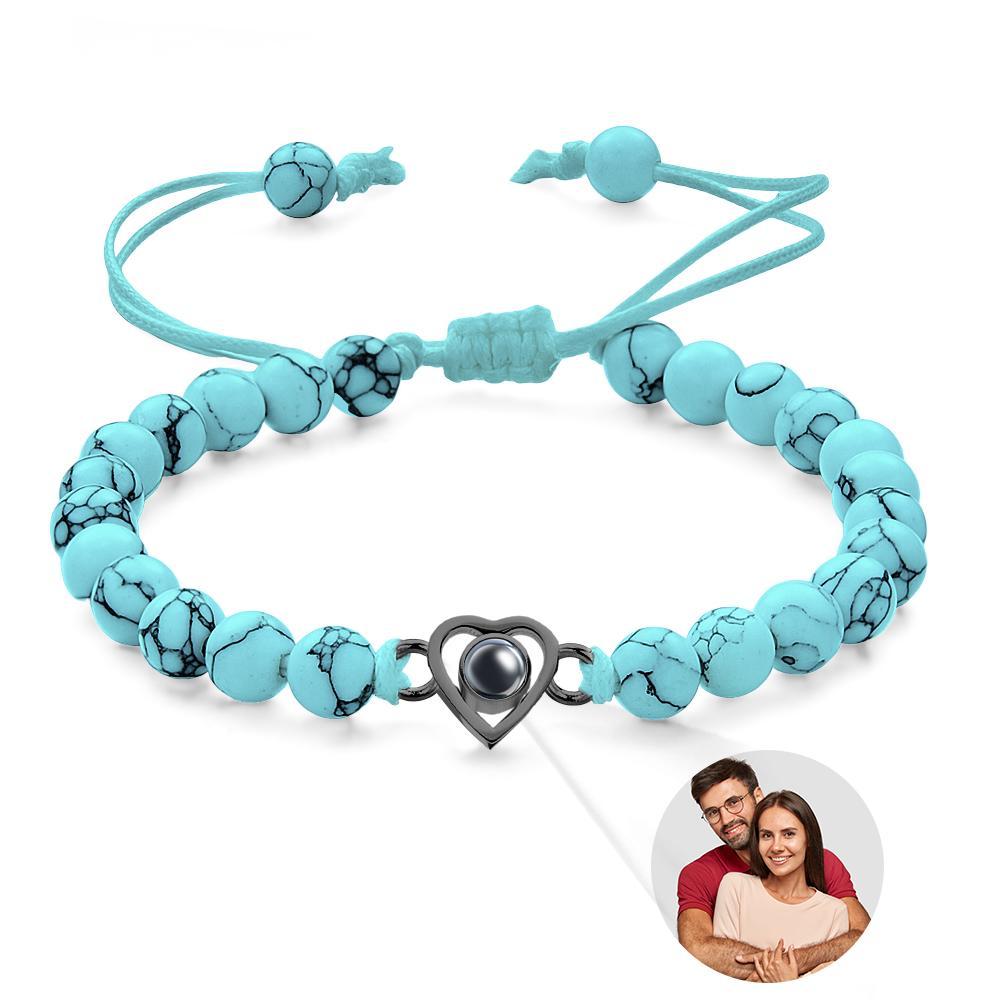 Custom Projection Bracelet Unique Romantic Couple Gift - NameNecklace