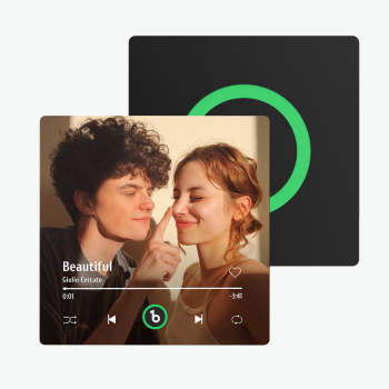 Custom Music Fridge Magnet and Photo Colorful Album Fridge Magnet Music Wall Photo Sticker That Can Be Played - NameNecklace