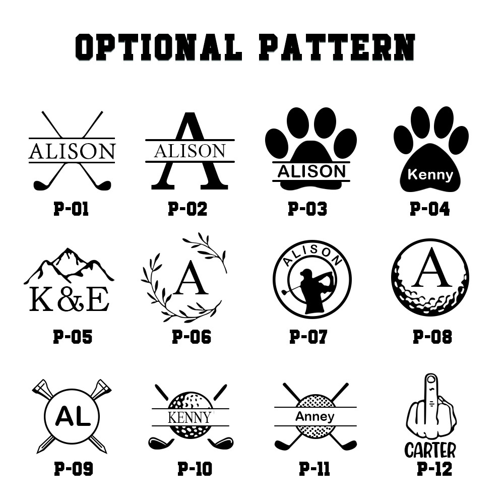 Custom Golf Ball Stamp/Monogram Golf Ball Stamp/Personalized Ball Stamp/Golf Accessories/Ink Ball Stamp/Gift for Golfer/Golfer Sport Gift